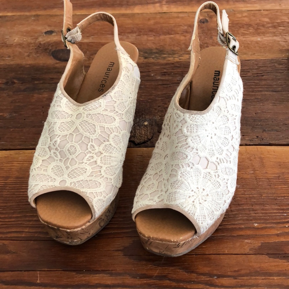 Tan wedges